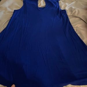 💎Colbolt blue sleeveless long flowy top💎